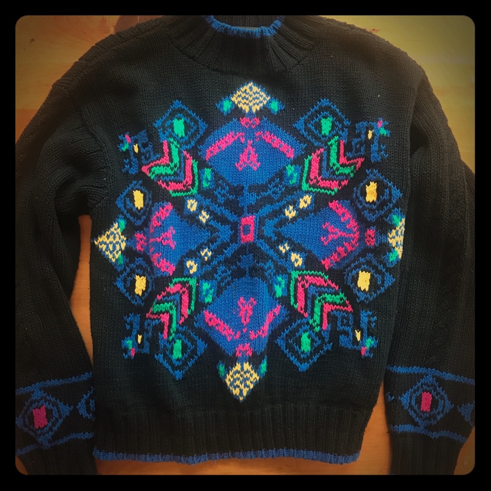 80’s 90’s retro vintage Lizwear sweater - Picture 1 of 8
